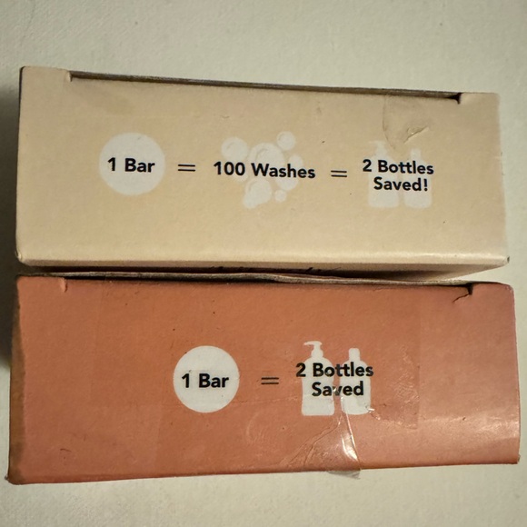 KITSCH Nourishing Solid Shampoo Bar Duo (Castor Oil + Sugared Amber & Shea)- NIB - Picture 4 of 7